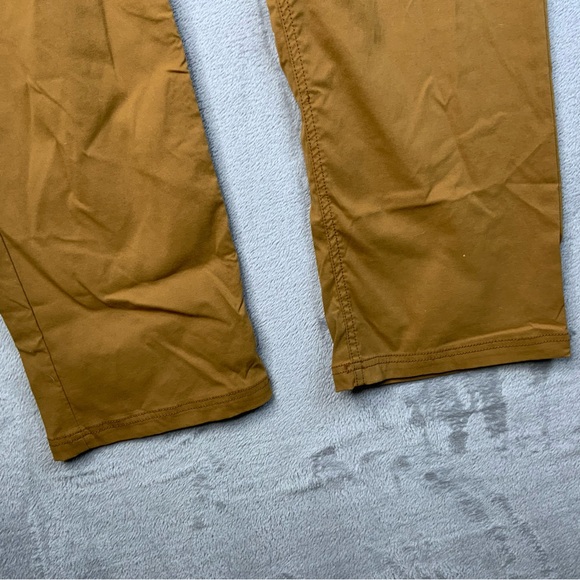 Prana Slim Fit Outdoor Active Pants. Golden Brown. Men’s Size 34. - Picture 6 of 8